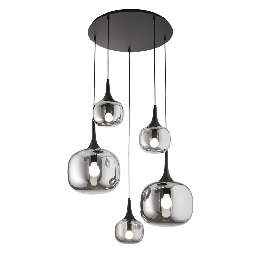 Latiano - Lampada a sospensione 5 diffusori