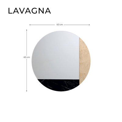Lavagna - Specchio da parete
