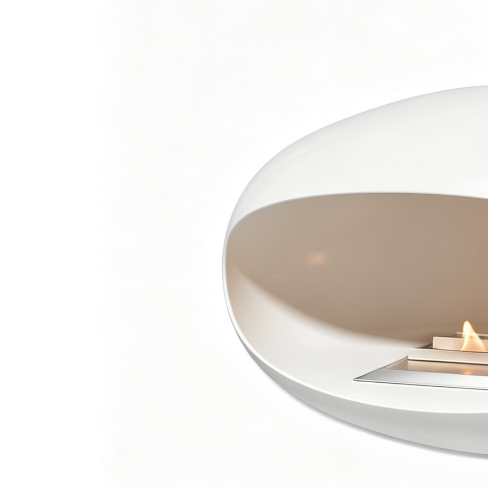 Stilo - Biocamino da soffitto