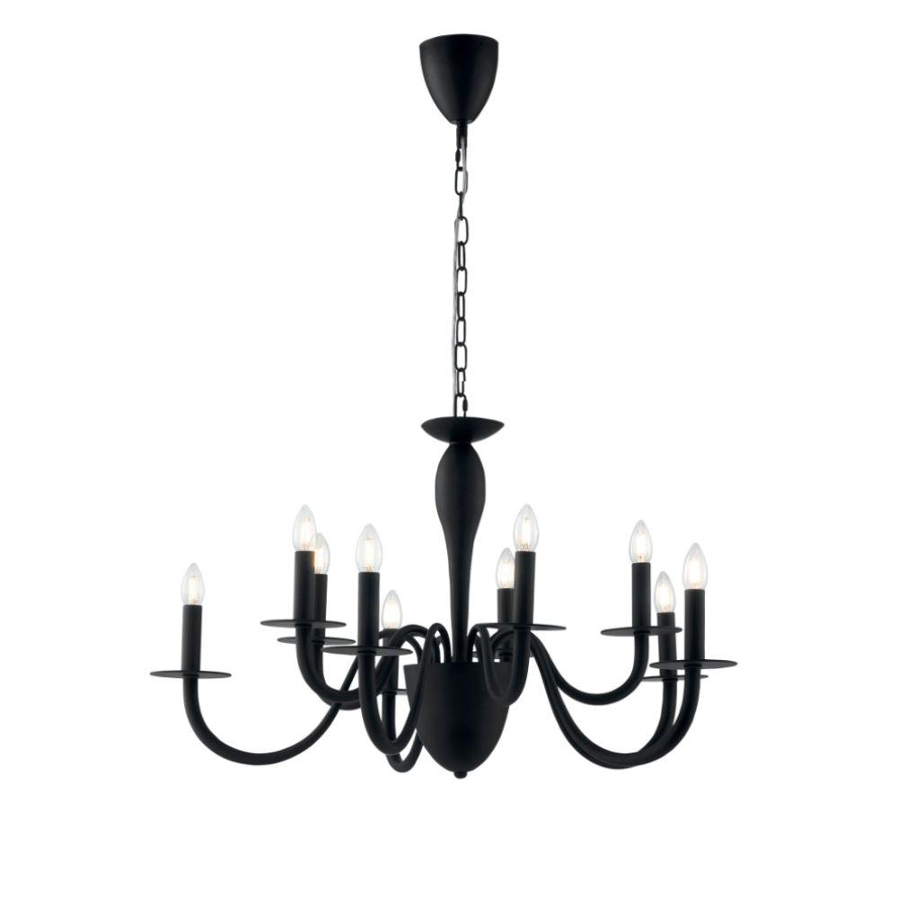 Civitella - Lampadario 10 diffusori