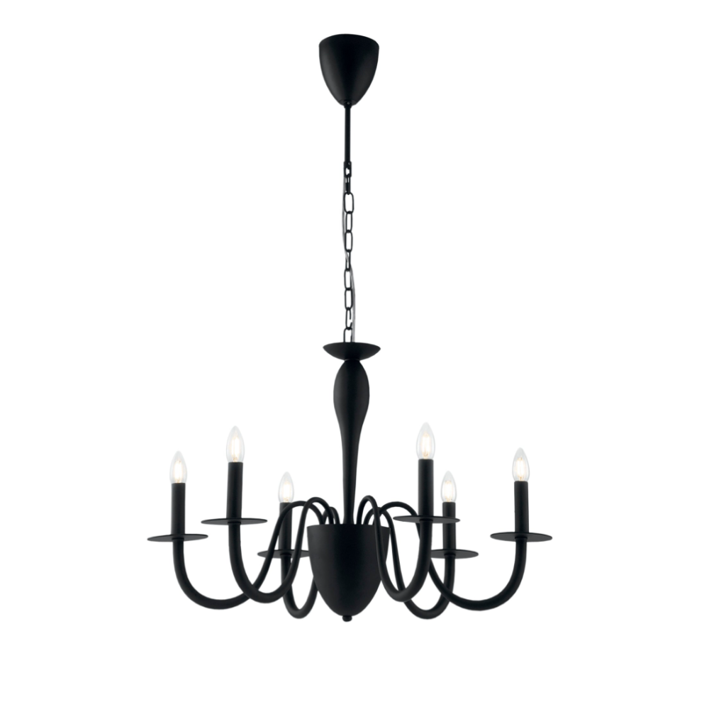 Civitella - Lampadario 6 diffusori