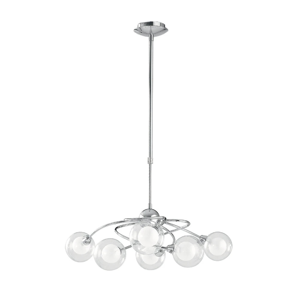 Roccella - Lampada a sospensione 6 diffusori