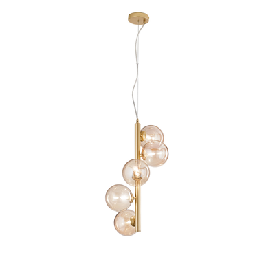 Surbo - Lampada a sospensione 5 diffusori