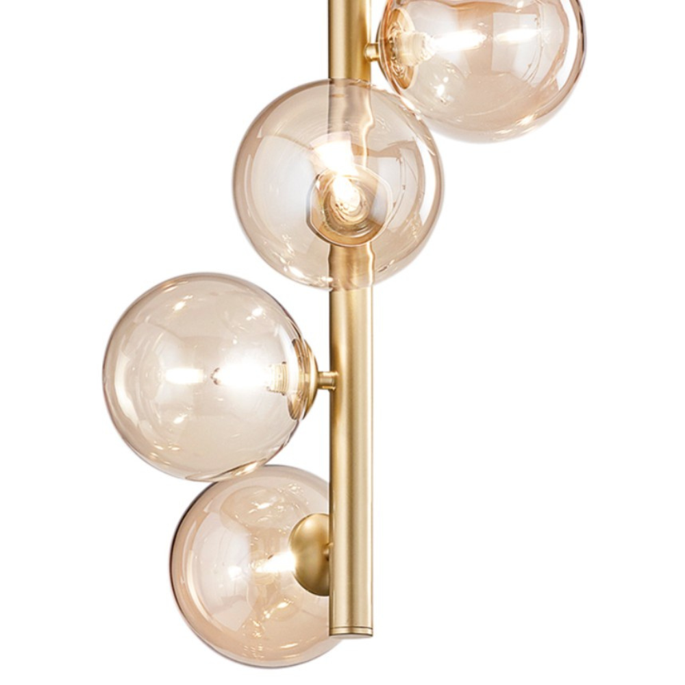 Surbo - Lampada a sospensione 5 diffusori