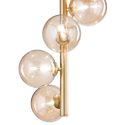Surbo - Lampada a sospensione 5 diffusori