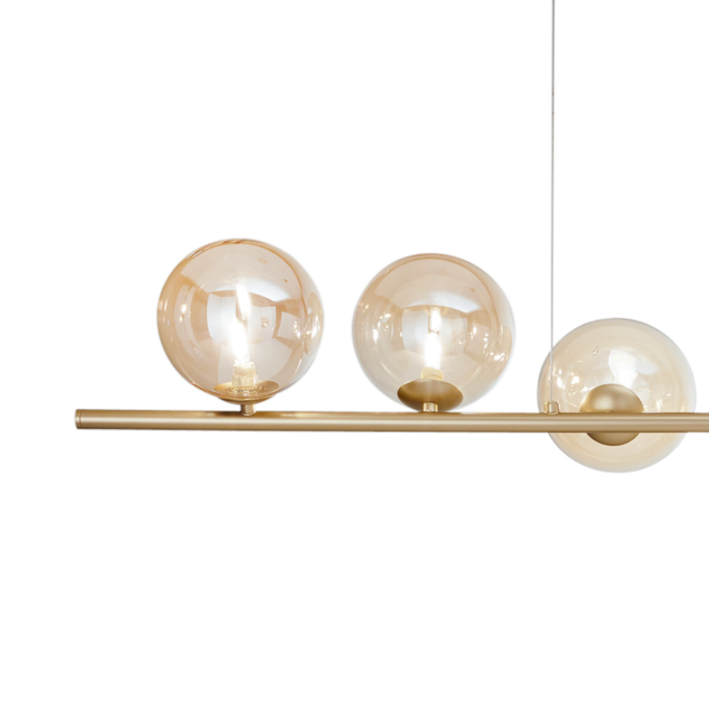Surbo - Lampada a sospensione 8 diffusori