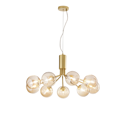 Surbo - Lampada a sospensione 9 diffusori
