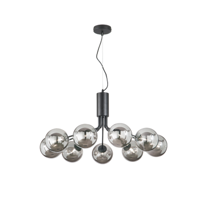 Surbo - Lampada a sospensione 9 diffusori