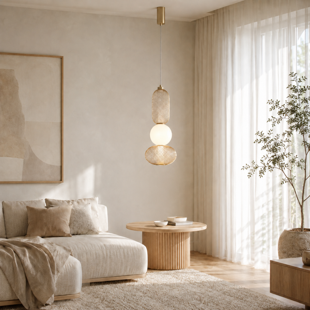 Oria - Lampada a sospensione 3 elementi