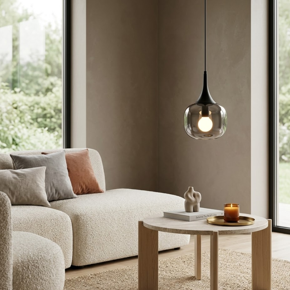 Latiano - Lampada a sospensione 1 luce 17cm