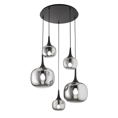 Latiano - Lampada a sospensione 5 diffusori