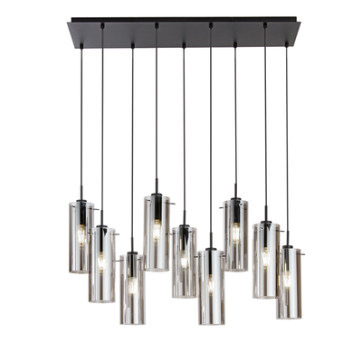 Dorgali - Lampada a sospensione 9 diffusori