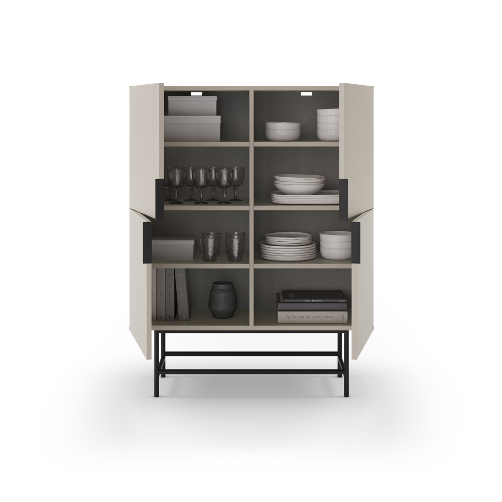 Anagni - Credenza a 4 ante