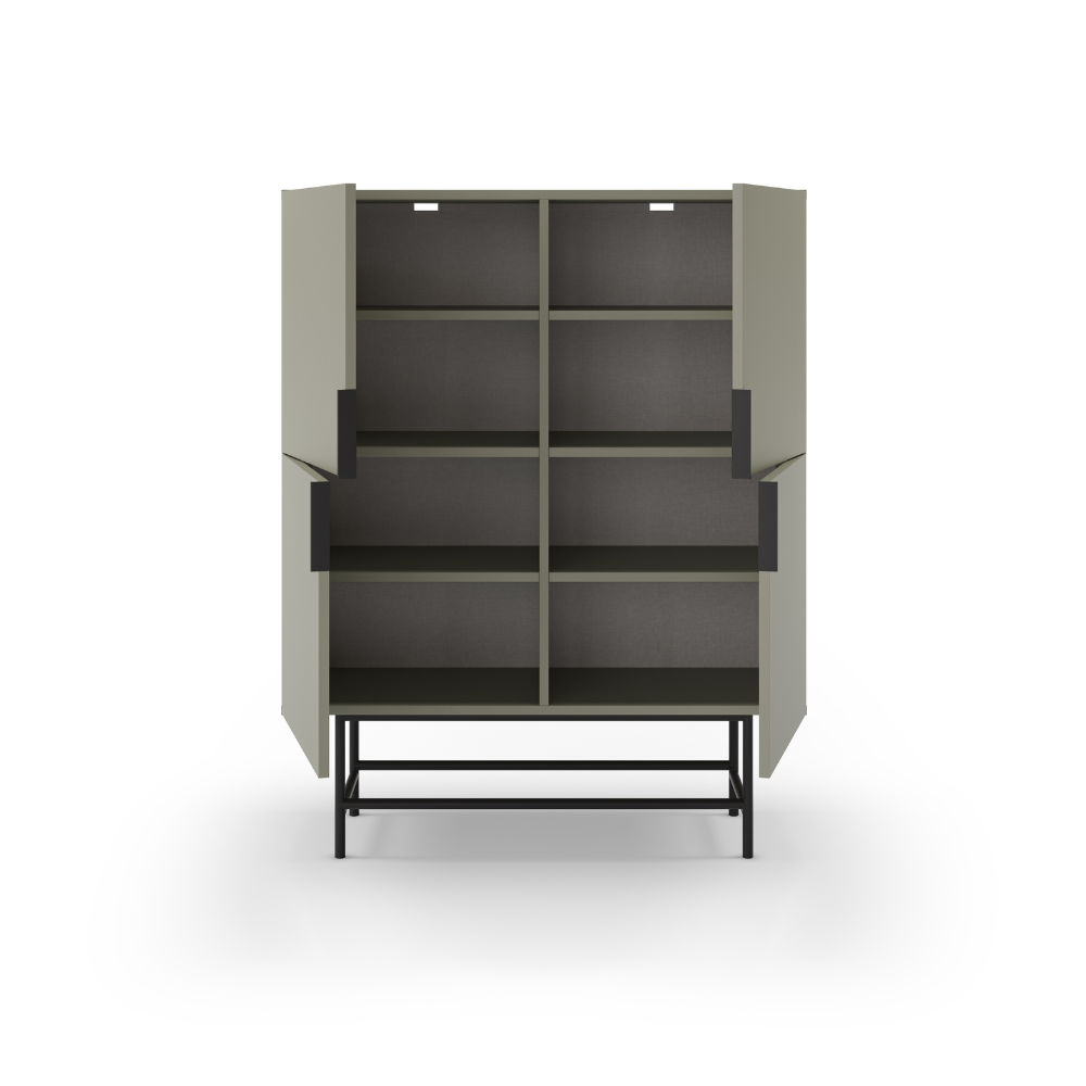 Anagni - Credenza a 4 ante
