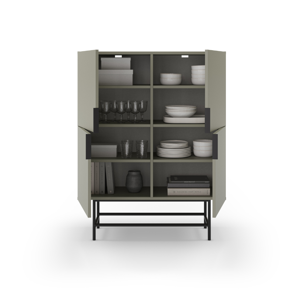 Anagni - Credenza a 4 ante
