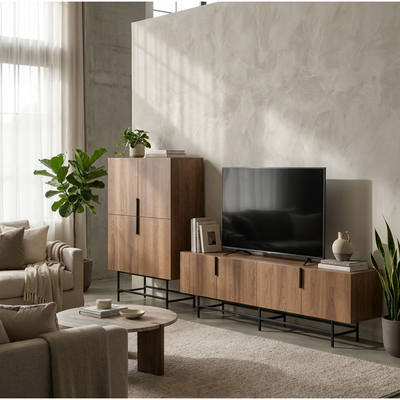 Anagni - Credenza a 4 ante