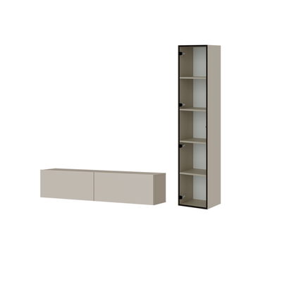 Dorno - Porta Tv 140 e vetrina