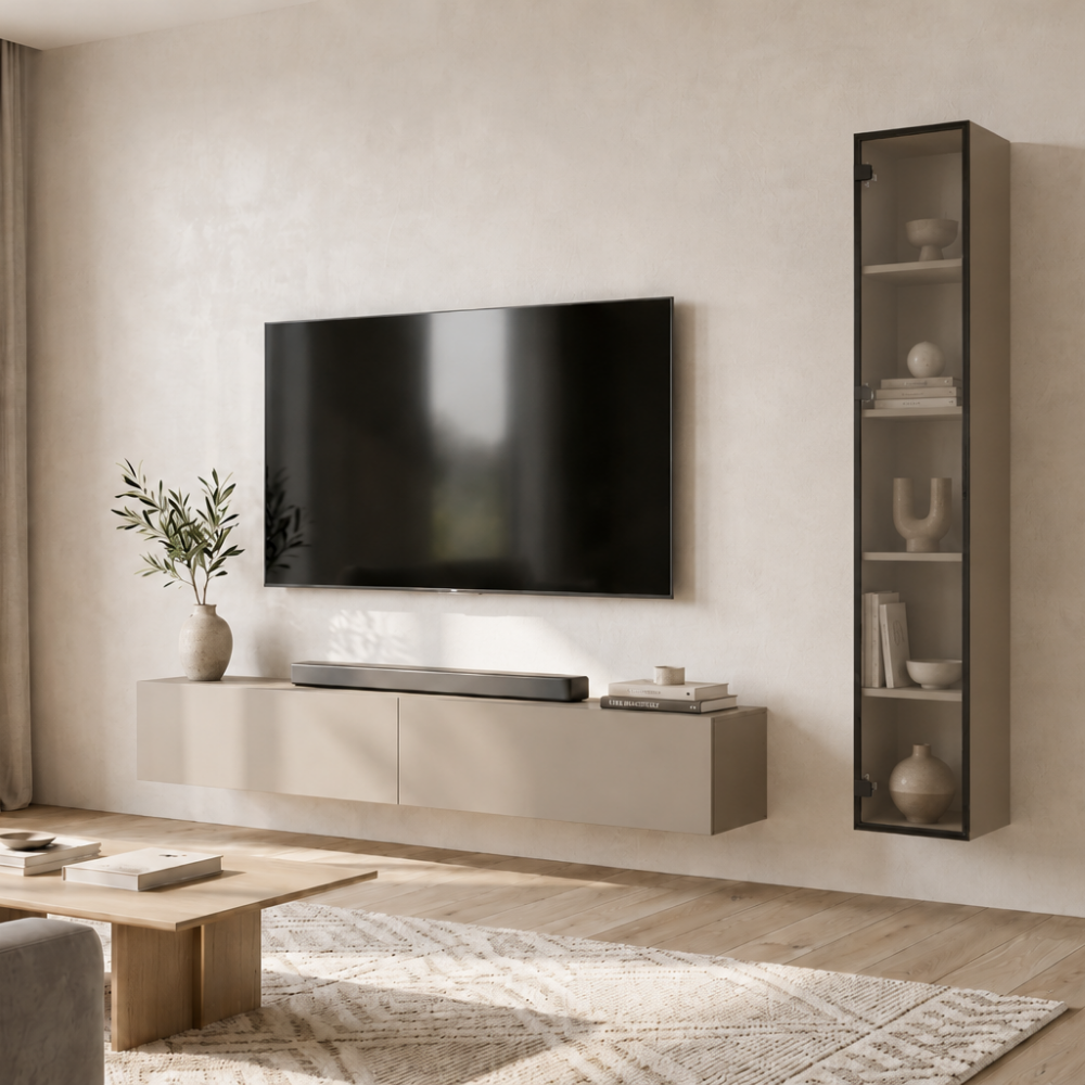 Dorno - Porta Tv 180 e vetrina