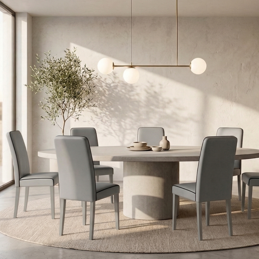 Agnone - Set di 2 sedie Made in Italy