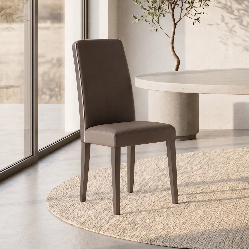 Agnone - Set di 2 sedie Made in Italy