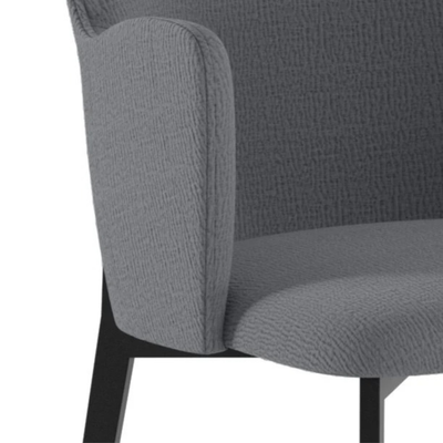Bressanone - Set di 4 sedie gambe nere