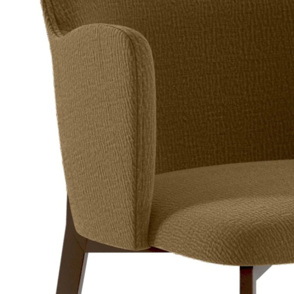 Bressanone - Set di 4 sedie gambe bronzo