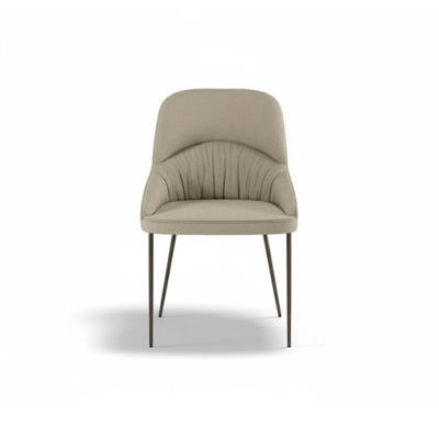 Positano - Set di 4 sedie gambe bronzo