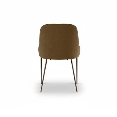 Positano - Set di 4 sedie gambe bronzo