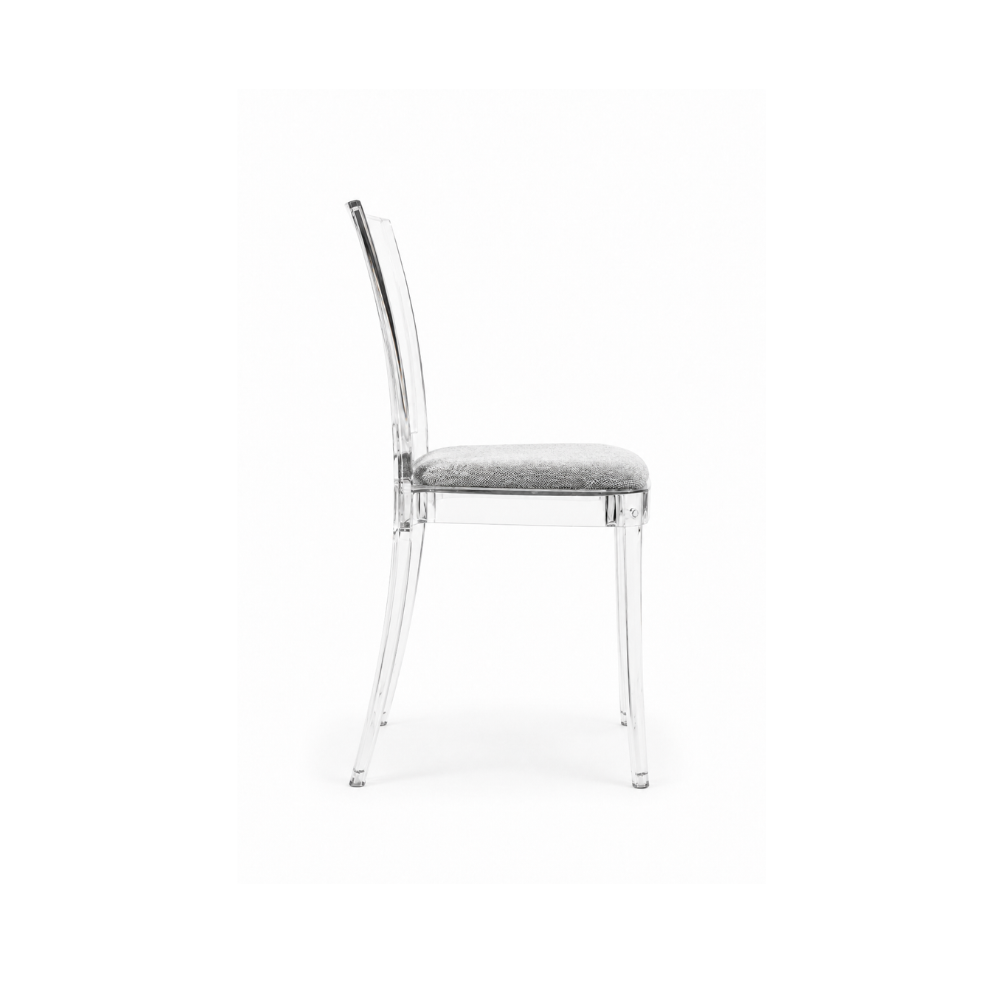 Silvi - Set di 4 sedie con cuscino Made in Italy