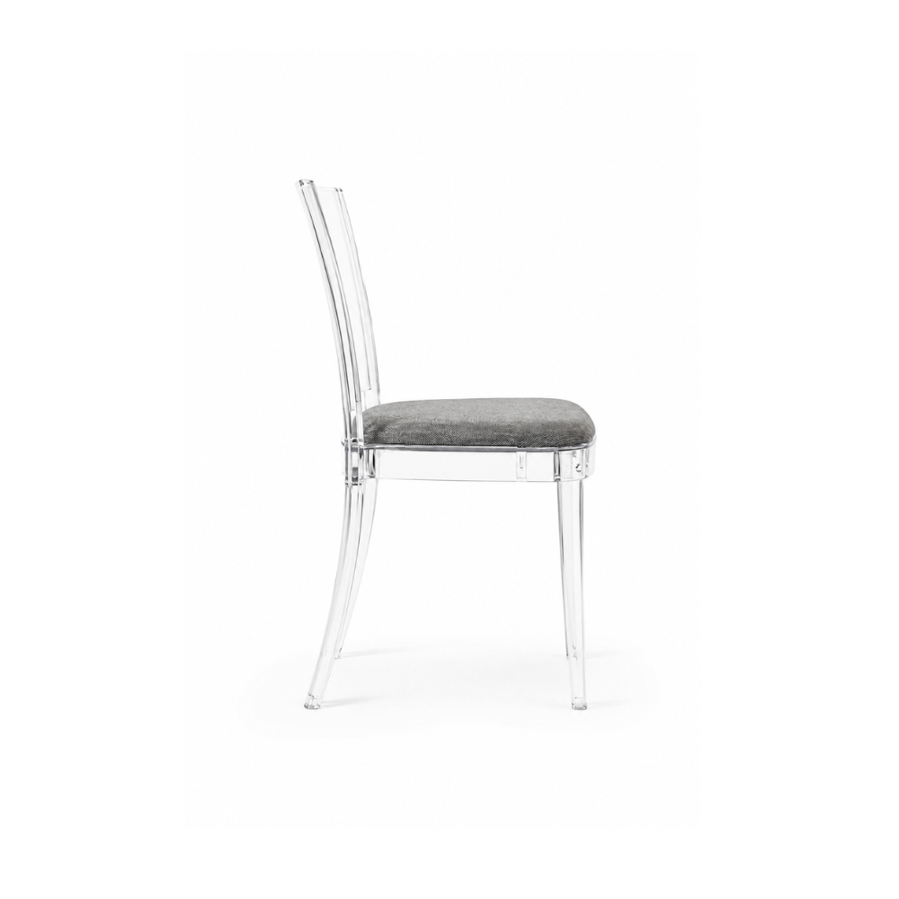 Silvi - Set di 4 sedie con cuscino Made in Italy