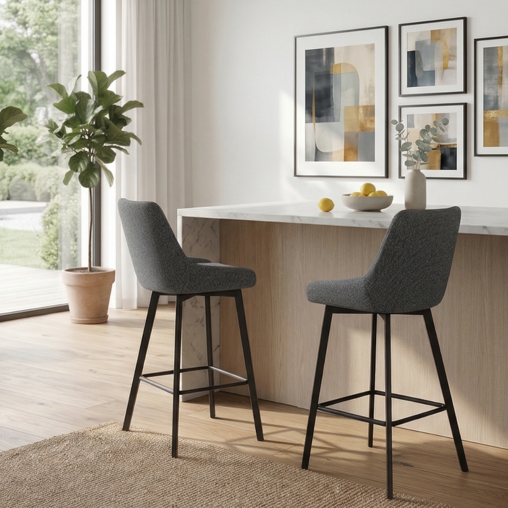 Altamura - Set di 2 sgabelli