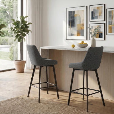 Altamura - Set di 2 sgabelli