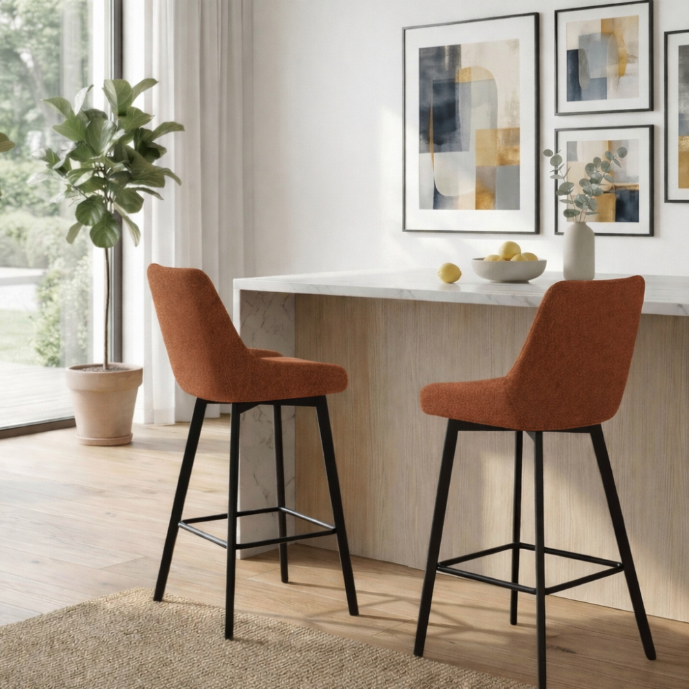 Altamura - Set di 2 sgabelli