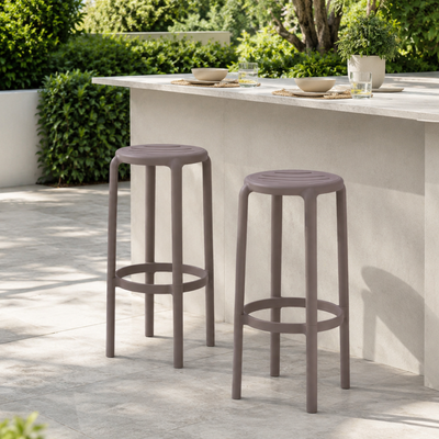 Portovenere 75 - Set di 2 sgabelli