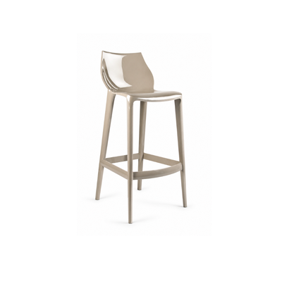 Mattinata - Set di 2 sgabelli lucido Made in Italy