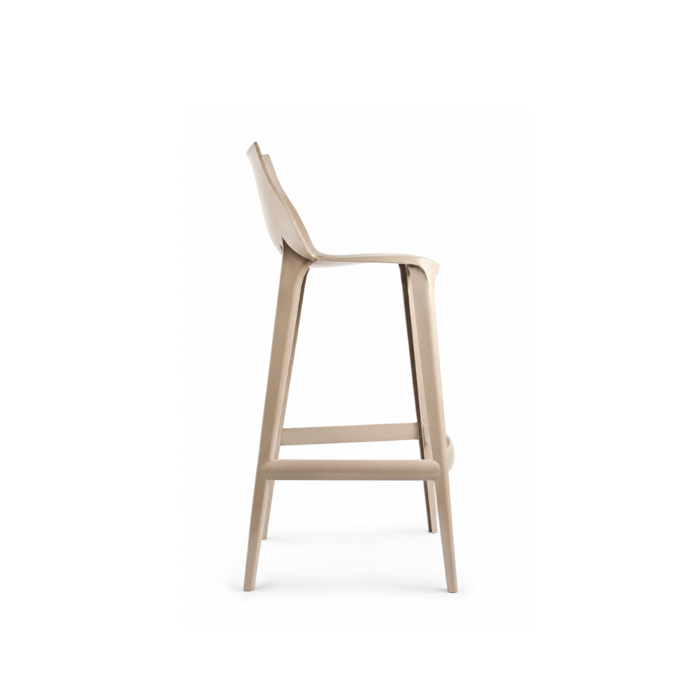 Mattinata - Set di 2 sgabelli lucido Made in Italy