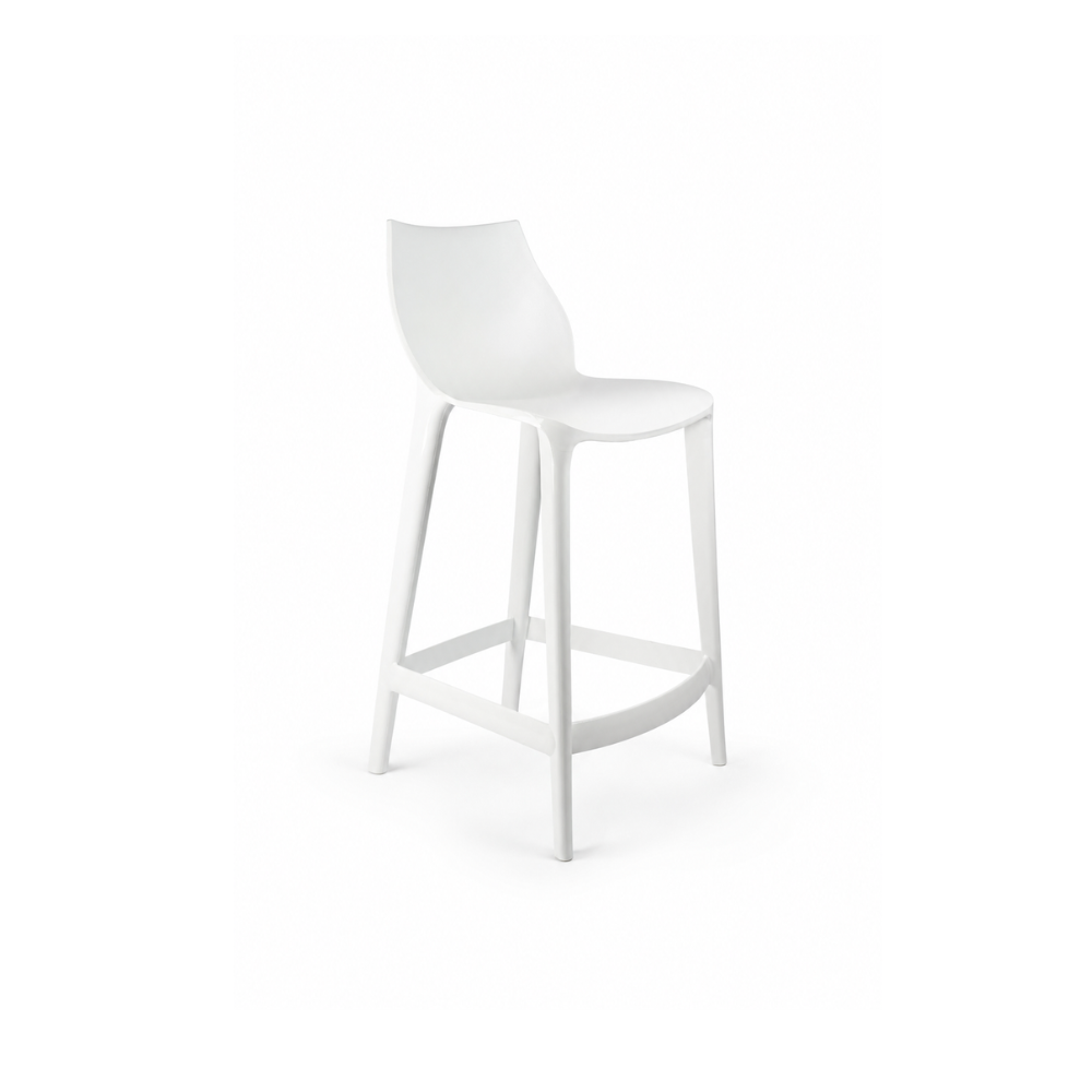 Mattinata - Set di 2 sgabelli opaco Made in Italy