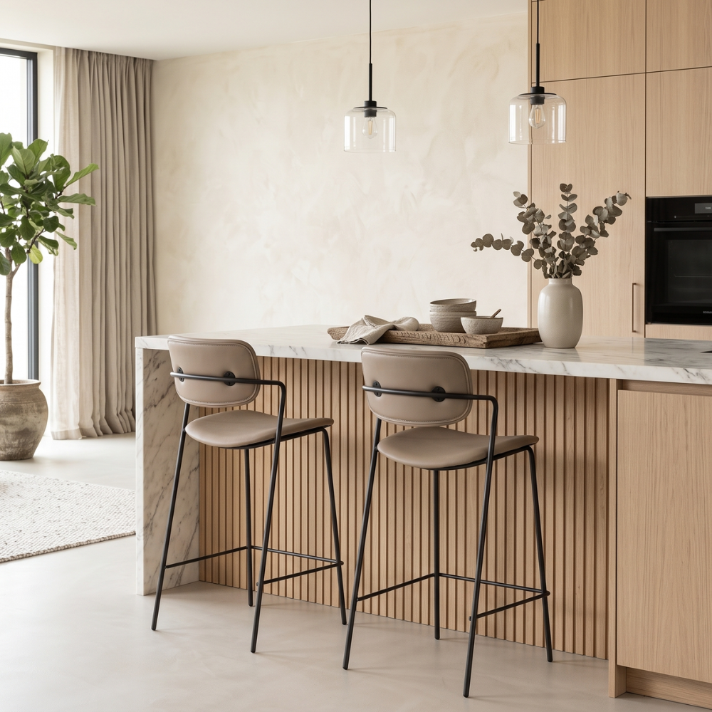 Velia - Set di 2 sgabelli