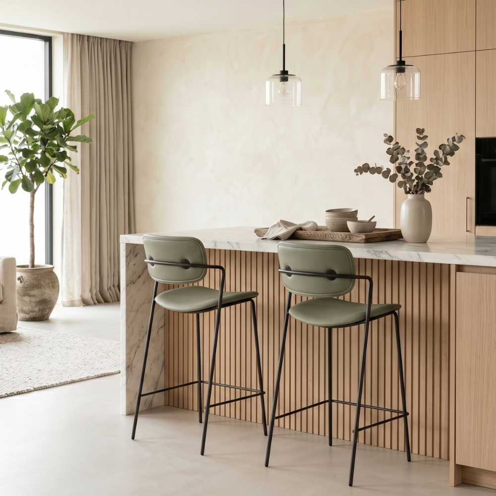 Velia - Set di 2 sgabelli