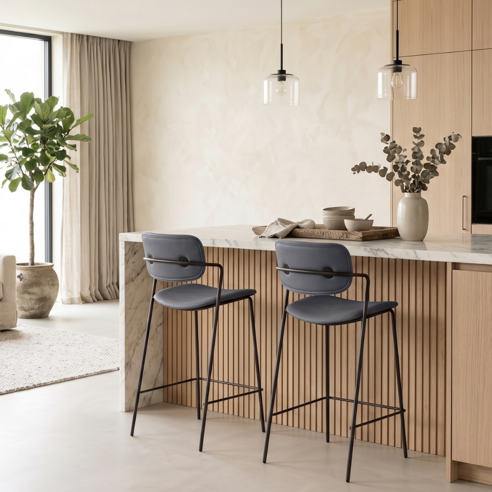 Velia - Set di 2 sgabelli