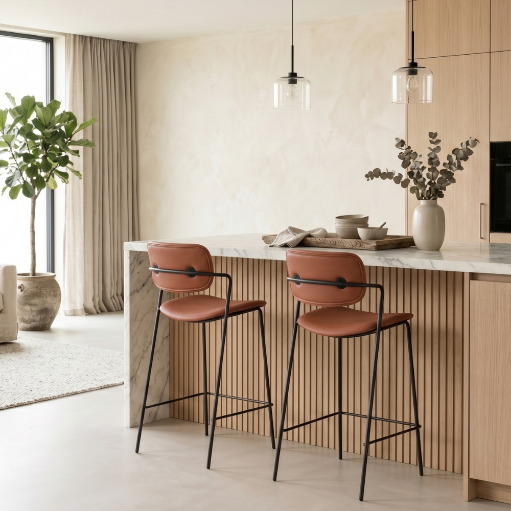 Velia - Set di 2 sgabelli