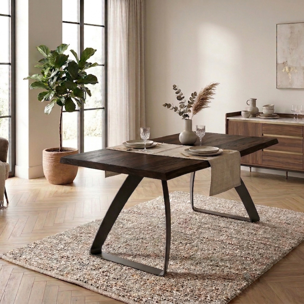 Milano 200 - Tavolo allungabile Made in Italy