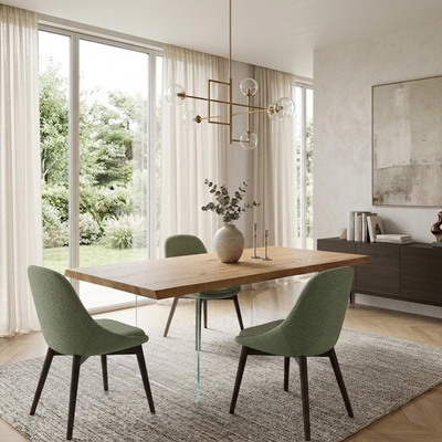 Trieste 200 - Tavolo allungabile Made in Italy