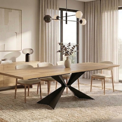 Modica 160 - Tavolo allungabile Made in Italy