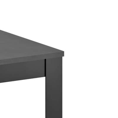 Novara 130 - Tavolo allungabile gambe nere Made in Italy