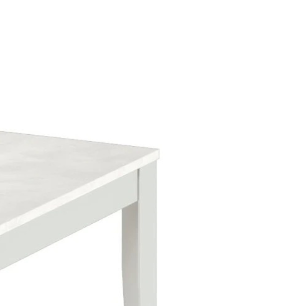 Novara 130 - Tavolo allungabile gambe bianche Made in Italy