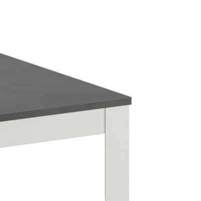 Novara 130 - Tavolo allungabile gambe bianche Made in Italy