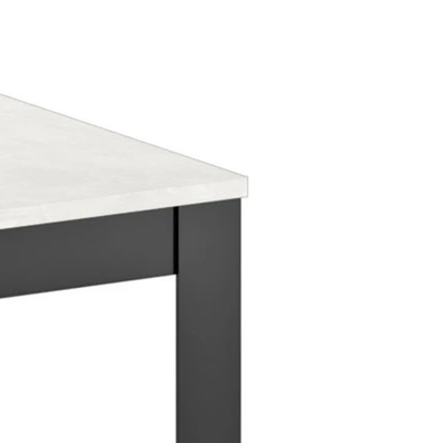 Novara 156 - Tavolo allungabile gambe nere Made in Italy