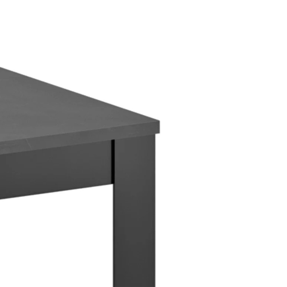 Novara 156 - Tavolo allungabile gambe nere Made in Italy