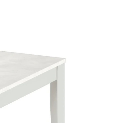 Novara 156 - Tavolo allungabile gambe bianche Made in Italy